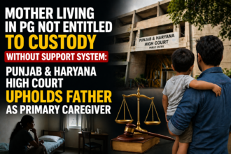 Mother Living in PG Not Entitled to Custody Without Support System: Punjab & Haryana High Court Upholds Father as Primary Caregiver